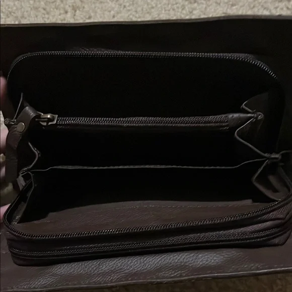 American Darling Brown and Red Wallet with Intricate Tooling - Picture 4 of 4